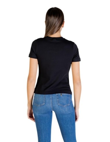 T-shirt femme Guess Active noir mono summer