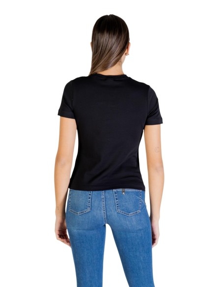 T-shirt femme Guess Active noir mono summer