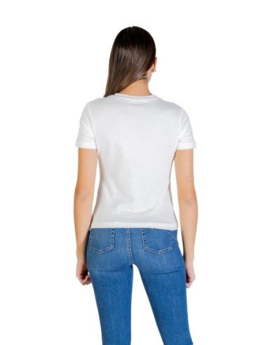 T-shirt femme Guess Active blanc mono summer
