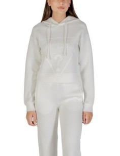 Sweat femme Guess Active beige imprimé