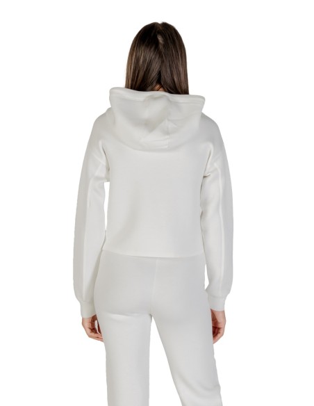 Sweat femme Guess Active beige imprimé