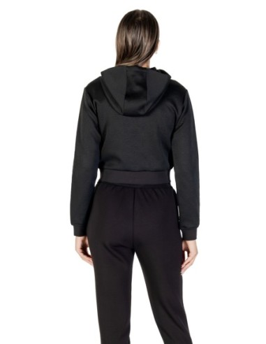 Sweat femme Guess Active noir capuche