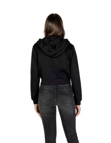 Sweat femme Guess Active noir capuche