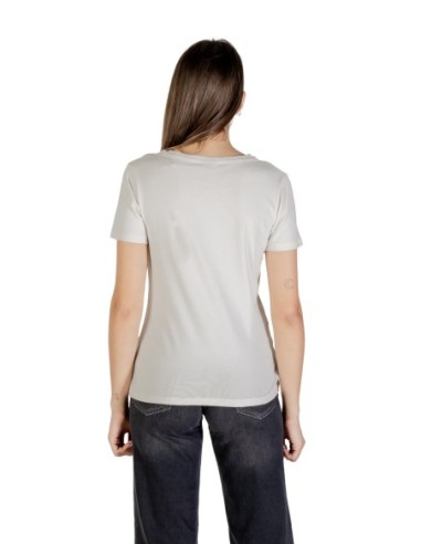 T-shirt femme Guess Active beige stretch