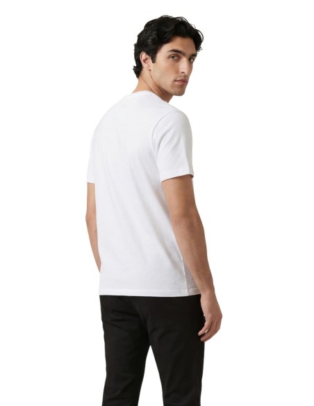 T‑shirt homme Guess blanc imprimé