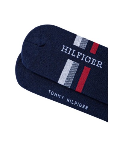 Chaussettes sneaker bleues Hilfiger – lot de 2 coton