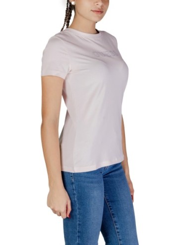 T‑shirt femme Guess Active rose