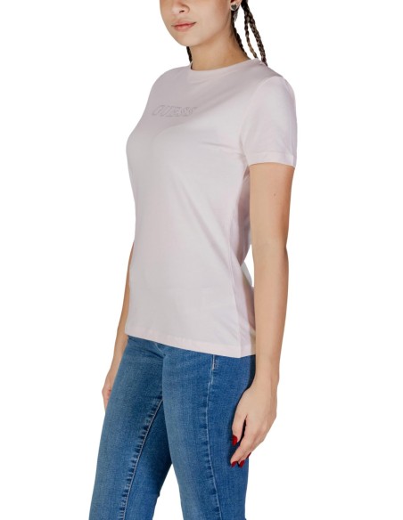 T‑shirt femme Guess Active rose