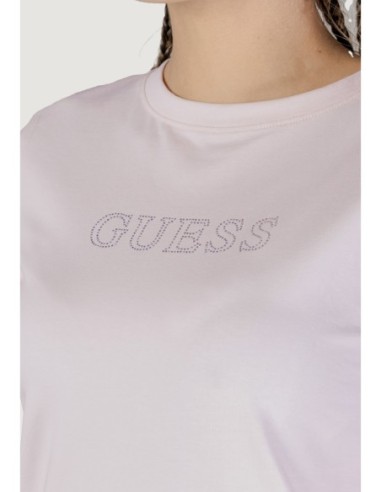 T‑shirt femme Guess Active rose