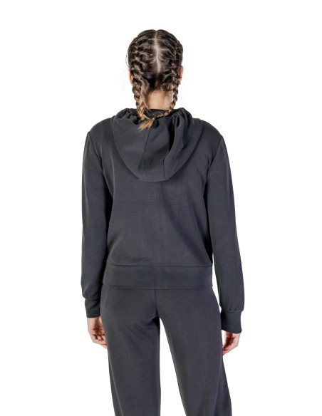 Sweat femme Guess Active noir capuche