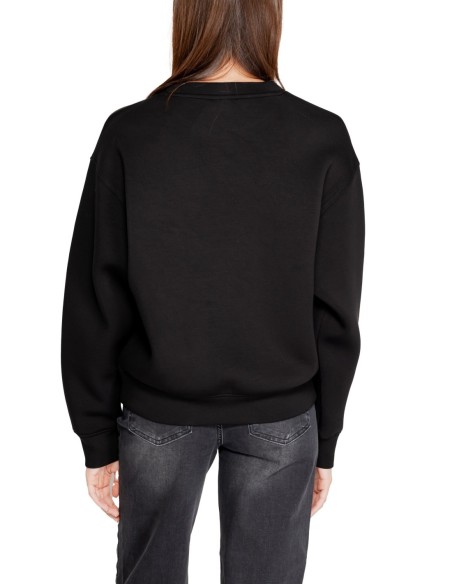 Sweat femme Guess Active noir imprimé