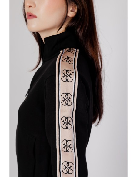 Sweat femme Guess Active noir zippé