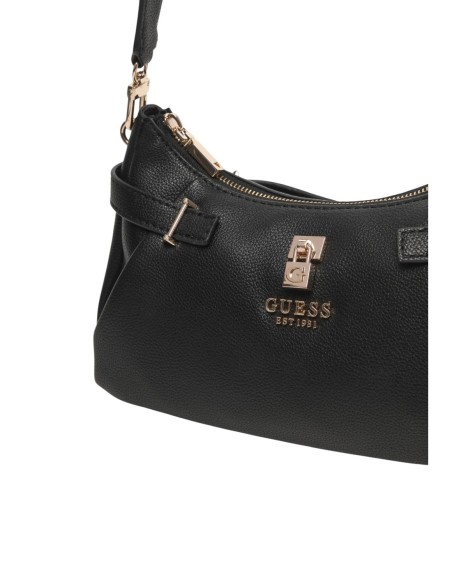 Sac femme Guess noir zip essential