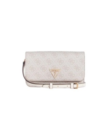 Sac femme Guess gris imprimé flap organizer