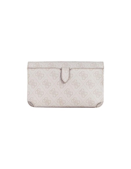 Sac femme Guess gris imprimé flap organizer