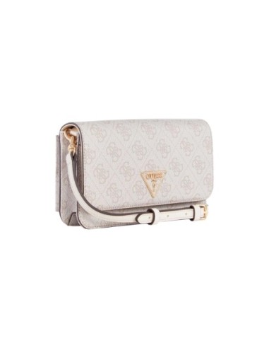 Sac femme Guess gris imprimé flap organizer