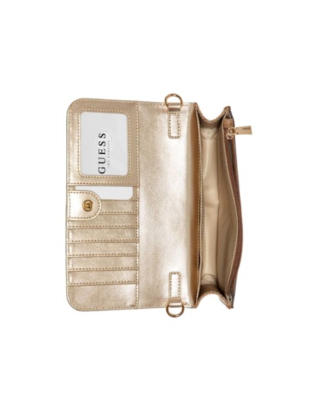 Sac femme Guess gris imprimé flap organizer