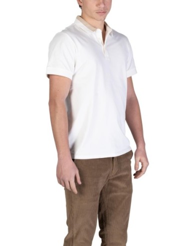 Polo homme Guess beige