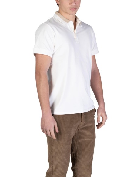 Polo homme Guess beige