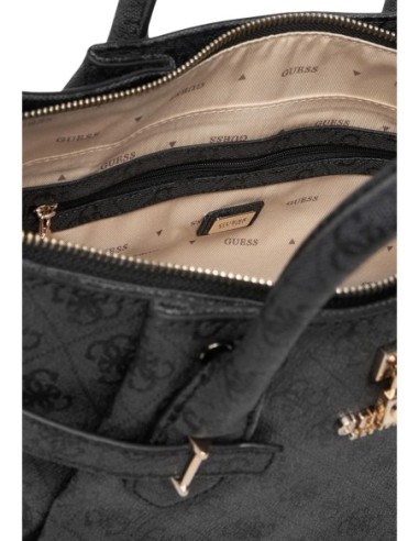 Sac femme Guess gris imprimé multipocket