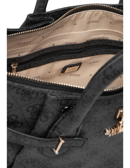 Sac femme Guess gris imprimé multipocket