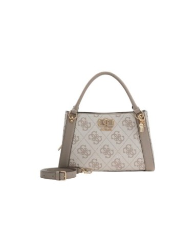 Sac femme Guess beige imprimé multipocket