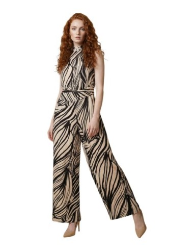 Combinaison femme Guess marron imprimée