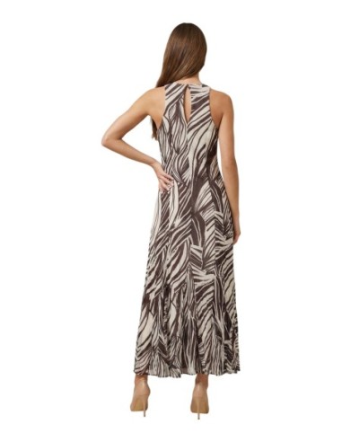 Robe femme Guess marron imprimée