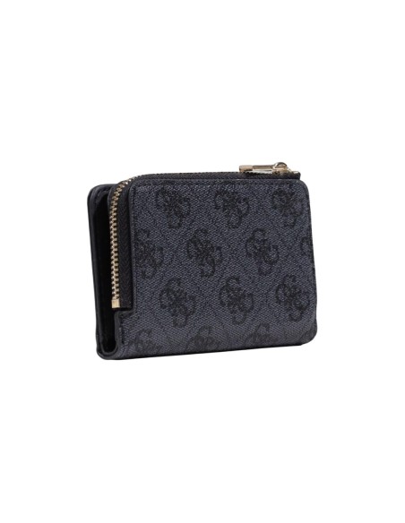 Portefeuille femme Guess gris imprimé zipcase