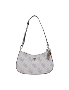 Sac femme Guess beige imprimé zip daily