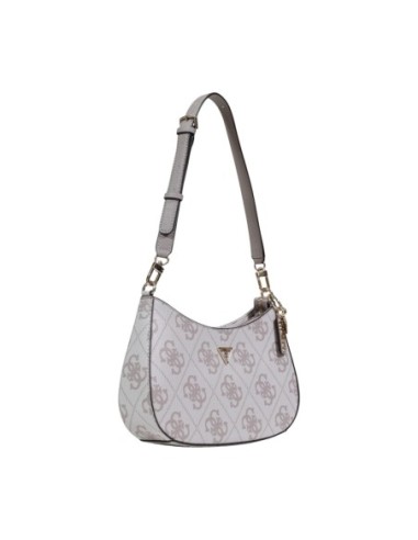 Sac femme Guess beige imprimé zip daily