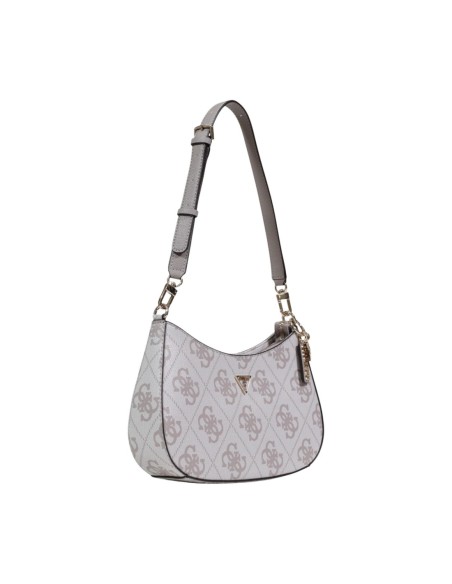 Sac femme Guess beige imprimé zip daily