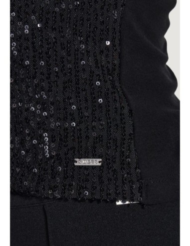 Débardeur femme Guess noir sequins