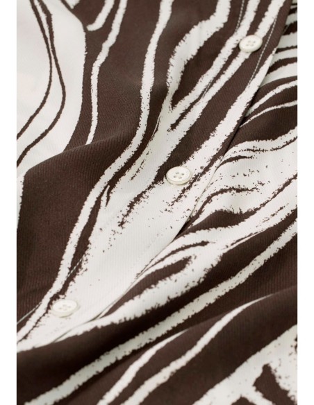 Chemise femme Guess marron