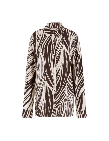 Chemise femme Guess marron