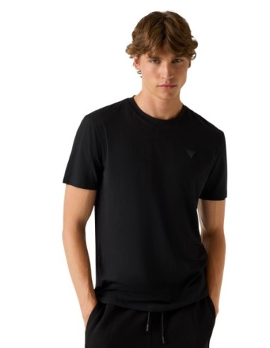 T‑shirt homme Guess noir