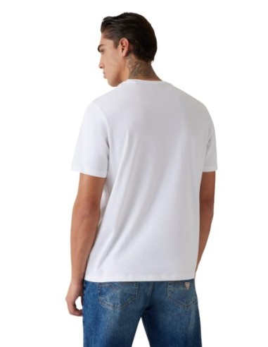 T‑shirt homme Guess blanc