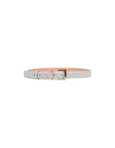 Ceinture femme Guess beige imprimée