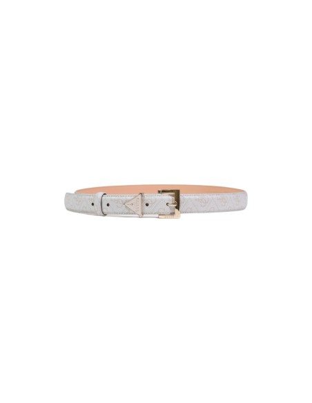 Ceinture femme Guess beige imprimée