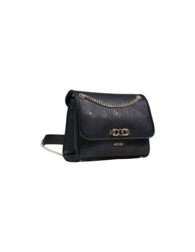 Sac femme Guess noir bandoulière compact