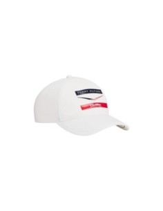 Casquette blanche imprimée polyester | Tommy Hilfiger