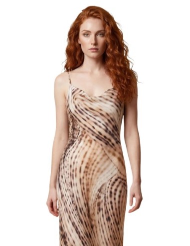 Robe femme Guess rose fluide