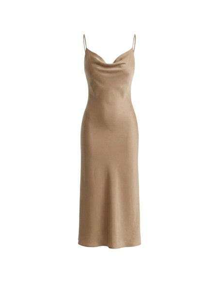 Robe femme Guess beige fluide