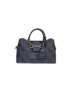Sac femme Guess gris imprimé zip medium