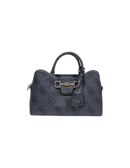 Sac femme Guess gris imprimé zip medium