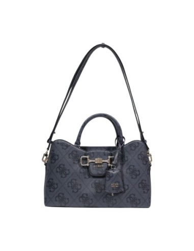 Sac femme Guess gris imprimé zip medium