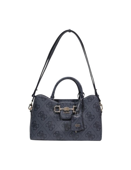 Sac femme Guess gris imprimé zip medium