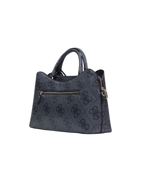Sac femme Guess gris imprimé zip medium