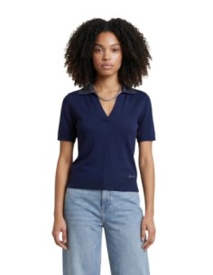 Polo femme Guess bleu