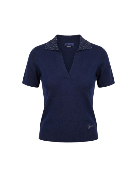 Polo femme Guess bleu